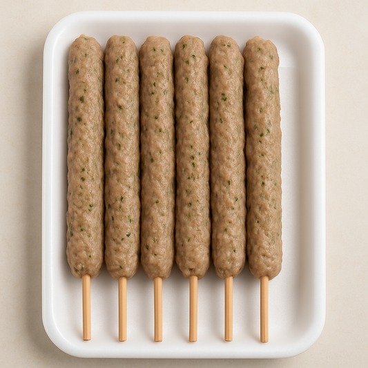 Uncooked Chicken Seekh Kabab
