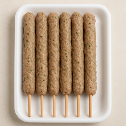 Uncooked Chicken Seekh Kabab